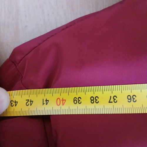 Zara Man puffer jacket size M like new, red