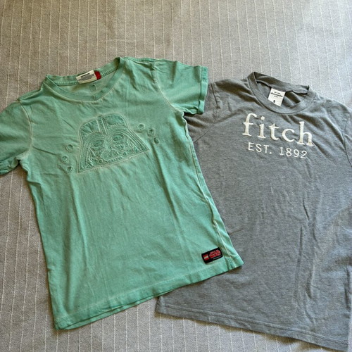 6-Piece Boys Clothing Bundle 7-9 Years, Benetton, Replay, Star Wars, Abercrombie, Orch