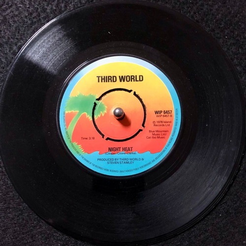 Third World Now That We've Found Love 7" vinyl single used, pop