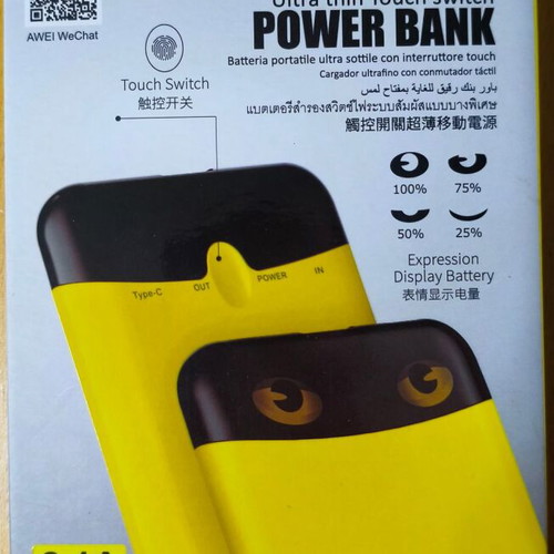 Power Bank 10000mAh USB fast charging sealed