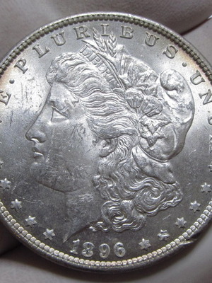 USA 1896 Morgan ασημένιο καινούργιο
