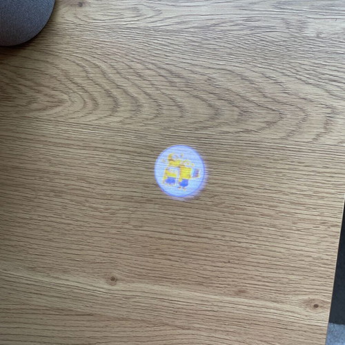 Minions flashlight used with 5 scenes from Despicable Me
