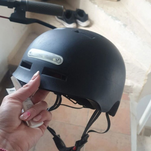 Turbo-X helmet with led light like new