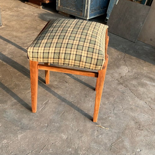 Stool used, refurbished vintage