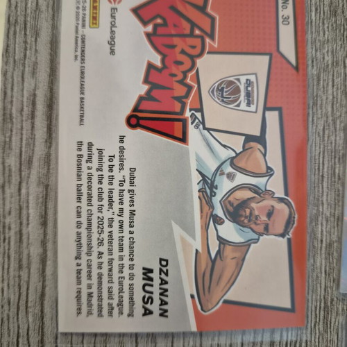Dzanan Musa Kaboom Sticker New