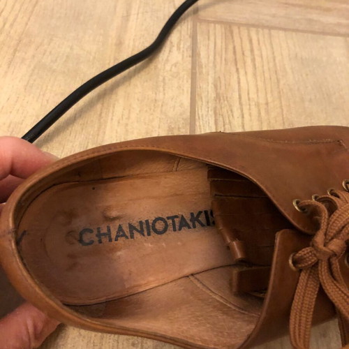 Loafers shoes Chaniotakis used, brown, size 38