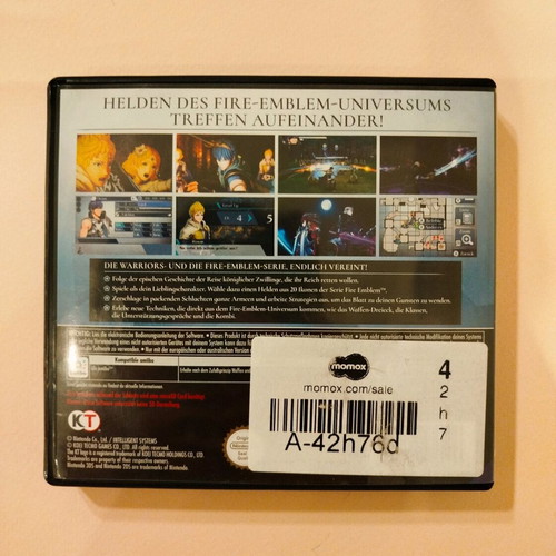 Fire Emblem Warriors Nintendo 3DS like new