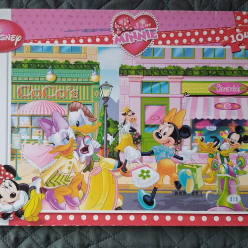 Clementoni Frozen puzzle pack of two 104 pieces like new