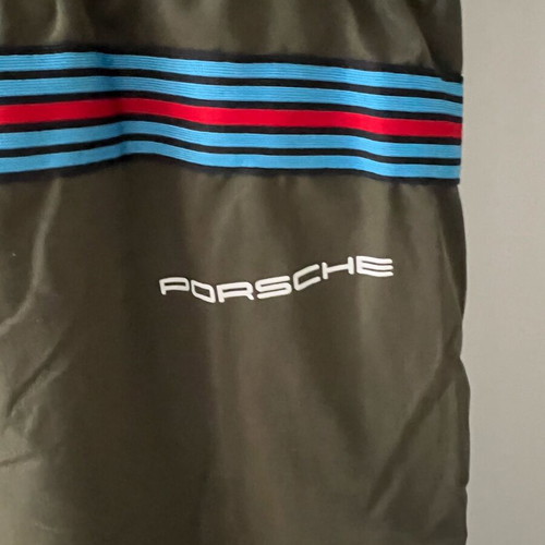 Porsche Lifestyle Martini Racing men's shorts XL, green