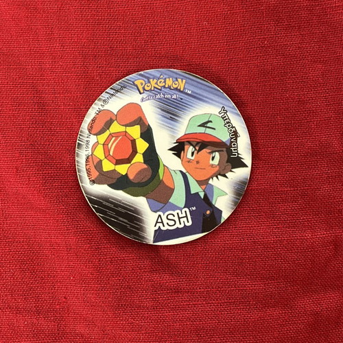 Tazo Cheetos Pokémon No.50 Ash collectible vintage like new