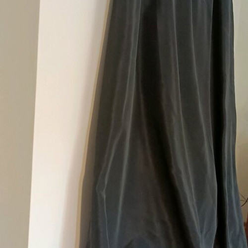 Balloon skirt and sleeveless blouse set Devotion like new, black 90s style