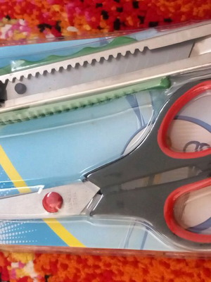 Set of Cutter and Scissors New