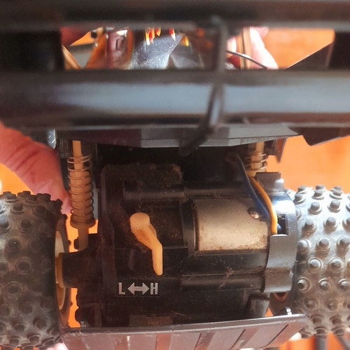 Nikko Fireball RC buggy used, complete with remote control