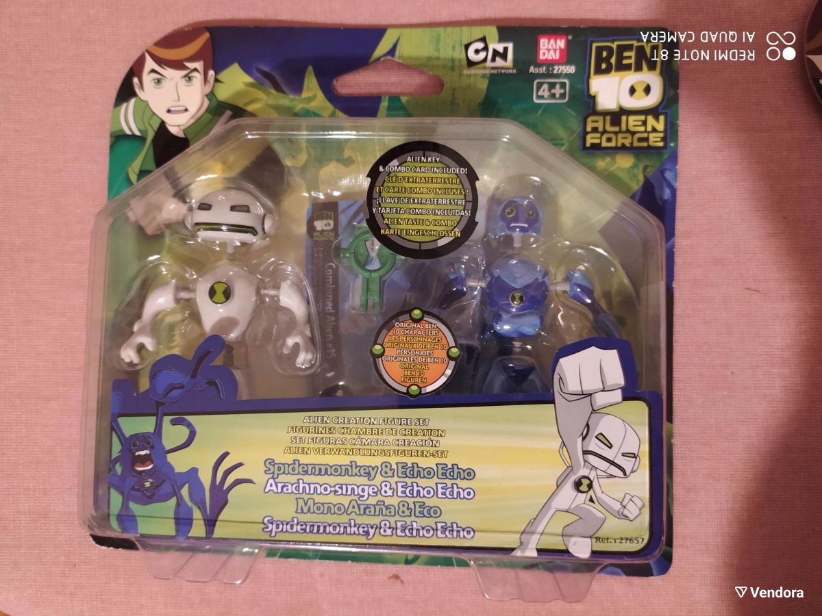 BEN 10 Alien Force Spidermonkey & Echo Echo - € 20,00 - Vendora