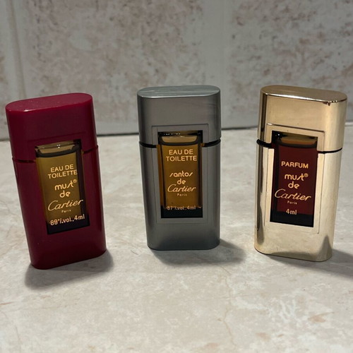 Cartier Vintage Must de Cartier Miniatures 4 ml new