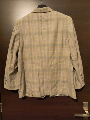 Women's classic checked jacket used, size Large