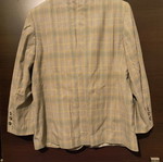 Women's classic checked jacket used, size Large