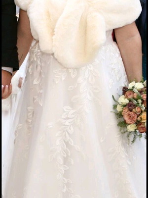 Wedding Fur Stole like new