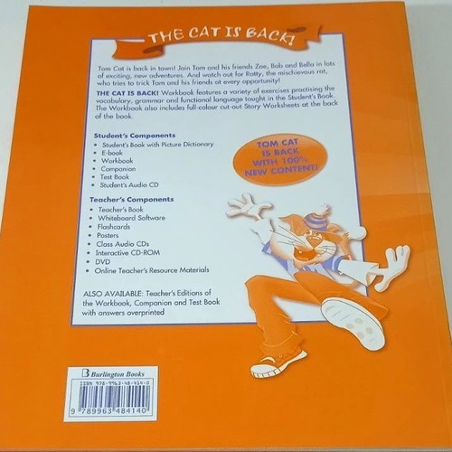 The Cat Is Back Junior B Teacher's Workbook like new