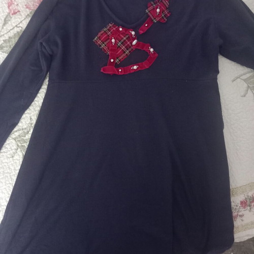 Women's autumn blouse blue size M new