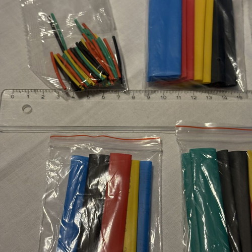 Plastic Cable Repair and Reinforcement Sleeves new, assorted colors