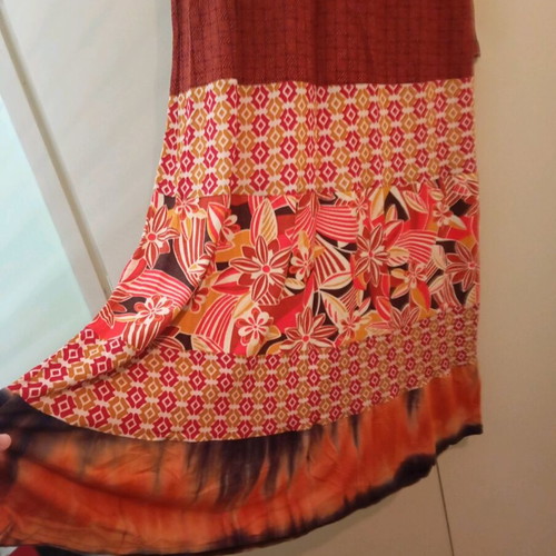 Zara Trafaluc maxi dress ethnic/boho like new, size M