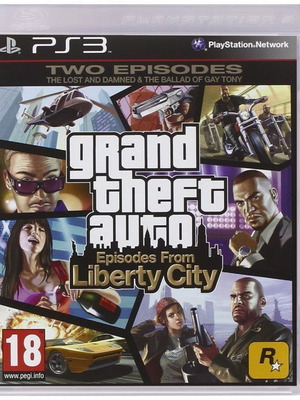 Grand Theft Auto Episodes From Liberty City παιχνίδι PS3 μεταχειρισμένο, κομπλέ με manual