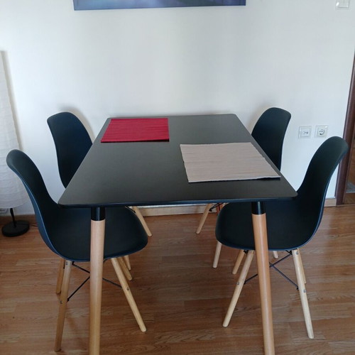 Student Furniture Set like new with sofa bed, metal bed, table and chairs