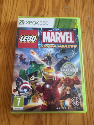 Lego Marvel Super Heroes Xbox 360 game like new