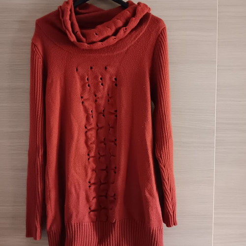 Sarah Lawrence women's dress used, orange, sizes S and M