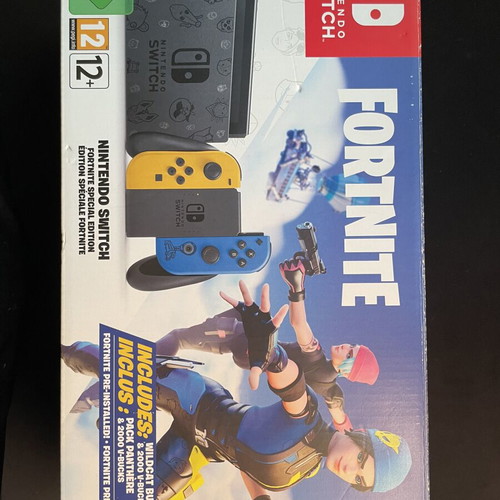 Nintendo Switch Fortnite special edition console with exclusive Joy-Con