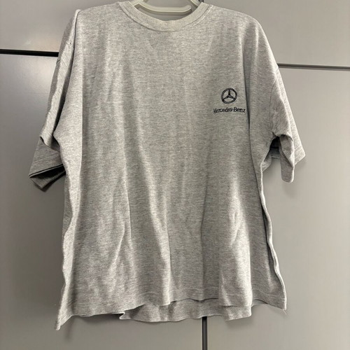 Set of 2 men's XL Mercedes-Benz t-shirts and blue long sleeve like new