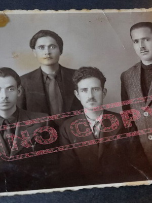 Σπάνιο συλλεκτικό σετ 2 ιστορικών φωτογραφιών 1942, μεταχειρισμένο