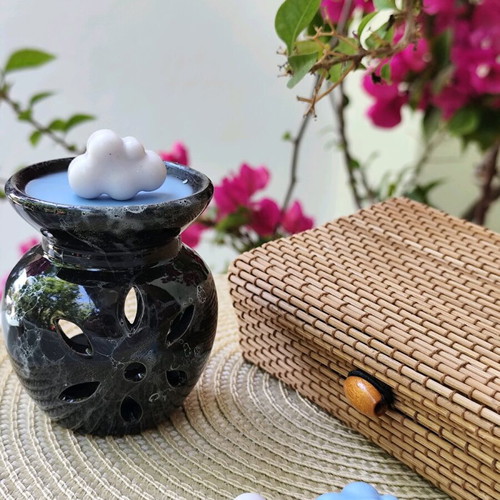 Wax melts pack of 10 cloud-shaped handmade soy wax