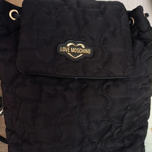 Moschino backpack used, black