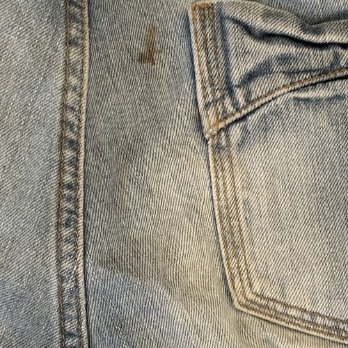 Jean shorts used, size 31, blue denim