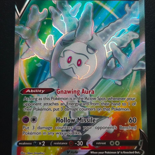 Pokemon Galarian Cursola V 71/73 Holo NM from Champion's Path 2020