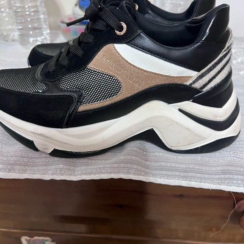 Renato Garini sneakers like new, platform, size 36, black multicolor
