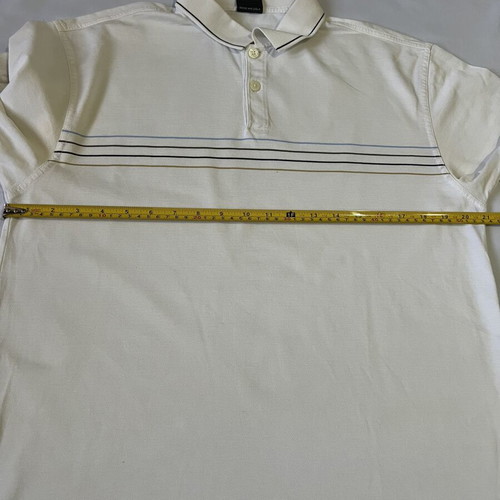 Nike white polo shirt medium