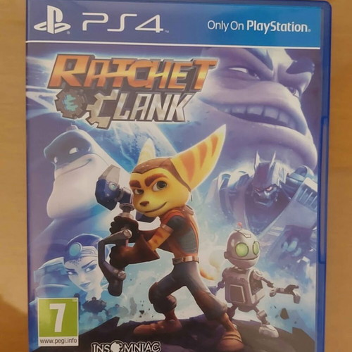 Ratchet & Clank PS4 game, complete, Greek manual