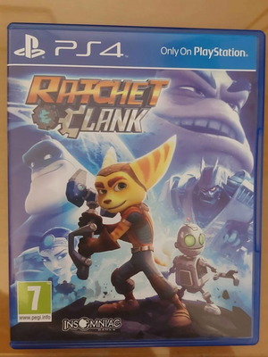 Ratchet & Clank PS4 game, complete, Greek manual