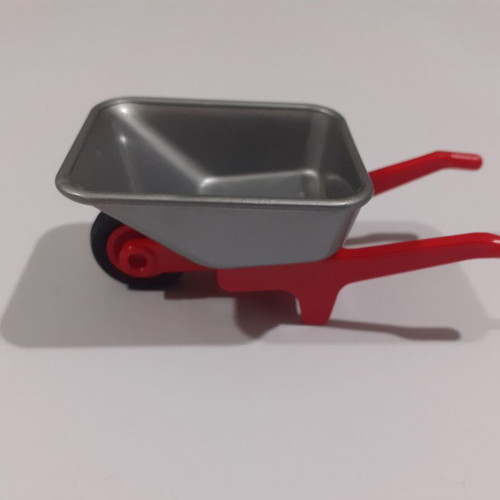 Playmobil worker wheelbarrow