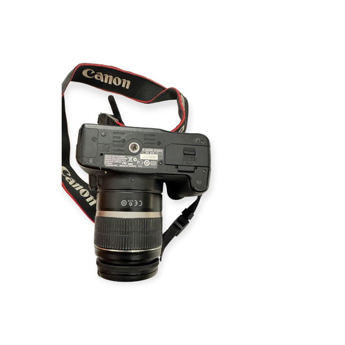 Canon 500D EOS camera used with 18-55mm kit lens