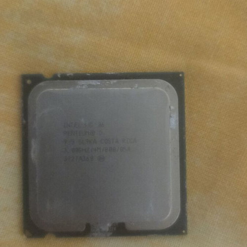 Cpu Pentium D used