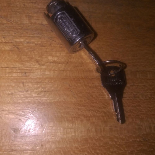 Lock for telephone dial like new, 1960s vintage