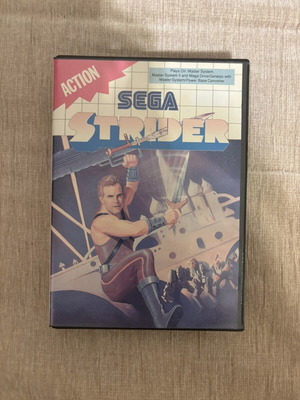 Strider SEGA Master System game complete