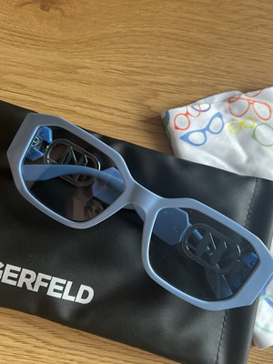 Karl Lagerfeld Baby Blue Sunglasses Like New