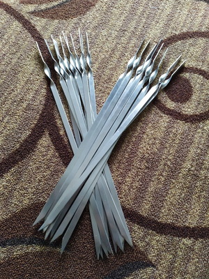 Stainless Steel Skewers Set of 20, 50 cm