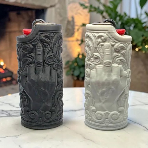 Dragon Bic lighter case made to order