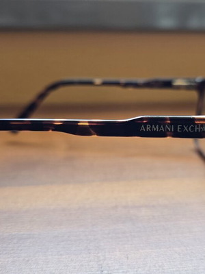 Armani Exchange AX3045 8029 glasses frame like new, brown